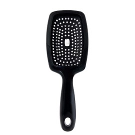 Phillips Brush Flexx Fully Vented Cushion Hair Detangling Brush, Elegantly Designed Copper & Black Flexible Wavy Hair Hairbrush