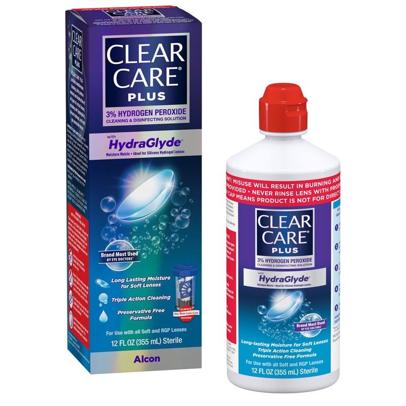 Clear Care Plus Cleaning & Disinfecting Contact Lens Solution with