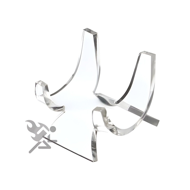 OnFireGuy Clear Acrylic Easel Display Stands for 2" to 5"