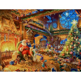 2024 Christmas 100 Piece Puzzles for Kids-Santa Claus Puzzle 100 Piece Puzzles for Adults Christmas Jigsaw Puzzle 100 Piece Puzzles for Seniors, Kids Puzzles 100 Piece Christmas Holiday Puzzle