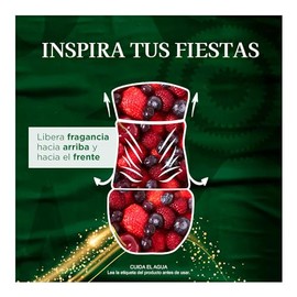 Air Wick® Aromatizante de Ambiente Eléctrico Aparato+ Repuesto Fiesta de Frutos Rojos 20 ml c/u