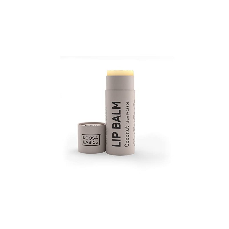 NOOSA BASICS Lip Balm, 0.5 oz (15 g), Coconut