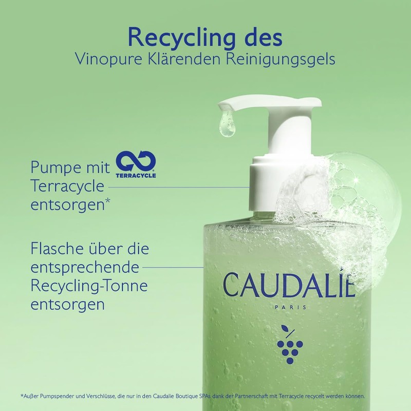 Caudalie Vinopure Clarifying Cleansing Gel with Salicylic Acid 385ml