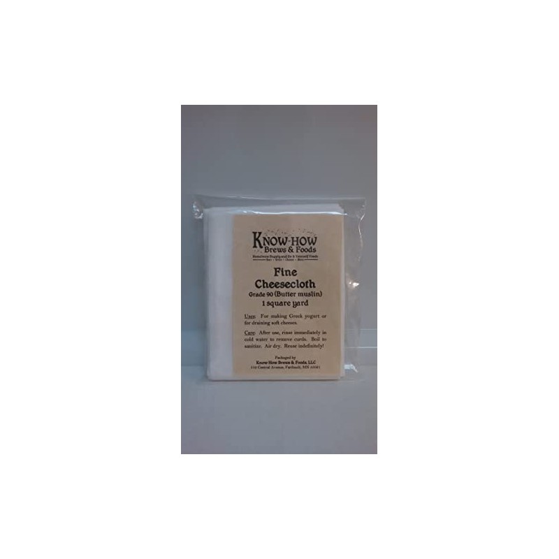 Greek Non-Dairy Yogurt Kit (culture and cheesecloth) - For Use