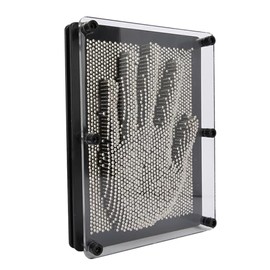 Garosa Pin Art 3D, Escultura de Metal para Impresión, Juguete Decorativo de Agujas para Oficina y Hogar Tamaño Grande