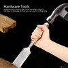 Cr-V 38 mm Flat Chisel, Professional Woodworking Tool Wooden Handle