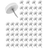 QWORK® 60Pcs Furniture Feet Nail, Ø20mm 5.5mm Thickness Nylon Chair