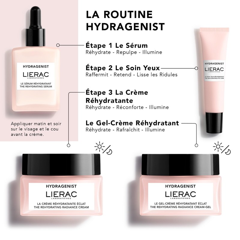 Lierac Hydragenist Rehydrating Serum 30 ml - Face Care for