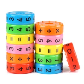 Kesote 2 Pieces Educational Toy Maths Calculation Roll School Maths Learning Calculation Toy Back to School