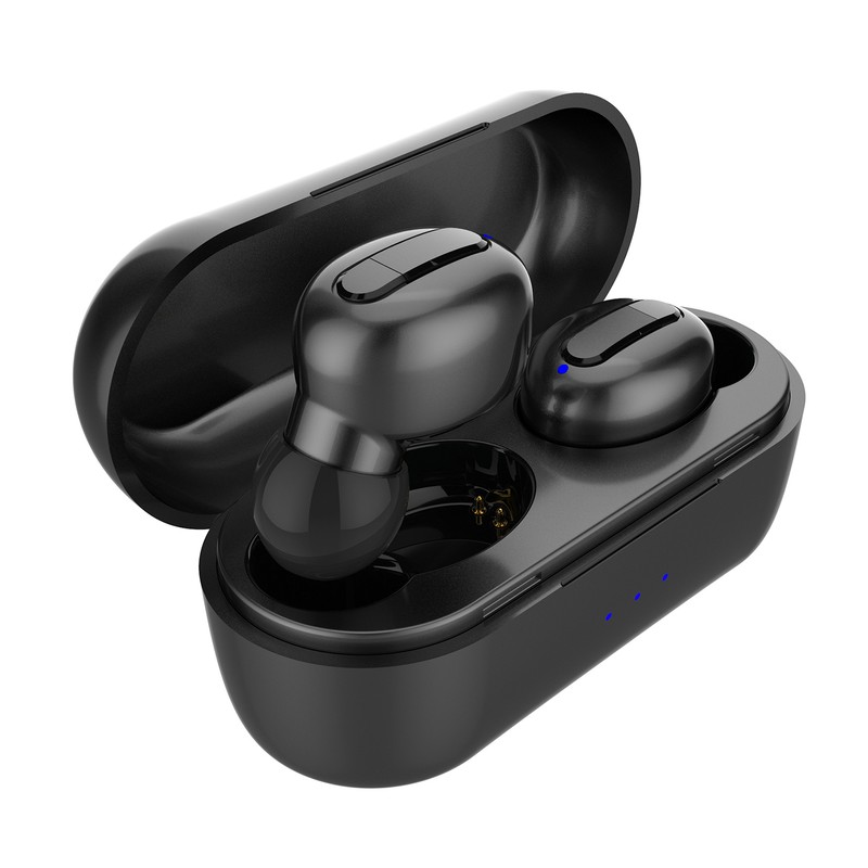 True Wireless Earphones Bluetooth 5.0 Headphones with Mic IPX5 Waterproof