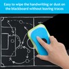 3 Pack Chalk Eraser for Chalkboard, Pletpet Microfiber Dustless Magnetic