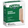 CURAD Sheer Adhesive Bandages, 3/4 x 3 Inch, For First