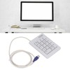 Mechanical Numpad 18 Keys Linear Action Switch USB Port Splashproof