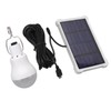 LED Solar Bulb Light Portable ABS and PC 150LM White