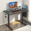 FONTOI Electric Standing Desk, Height Adjustable Desk Office Computer Desk