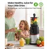 3-in-1 Cold Press Juicer, Juicer Machine,Makes Juice & Sorbet &