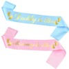 Daddy Mommy to Be Sash for Baby Shower Party Sashes