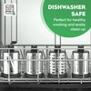 Stainless Steel Slicer Shredder Attachment for KitchenAid Stand Mixer,Includes Cheese