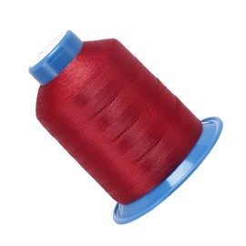 Kozelo Polyester Sewing Thread -[0.25mm (1500D/3) x 1968 Yards] Extra Long Bonded All-Purpose Sewing Thread for Hand Stitching Sewing Machine Use|Polyester, Red