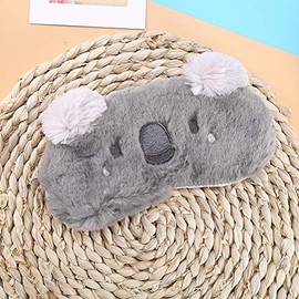 Máscara De Ojos Para Dormir De 5 Colores, Linda Máscara De Siesta Y Sueño De Dibujos Animados (Koala)