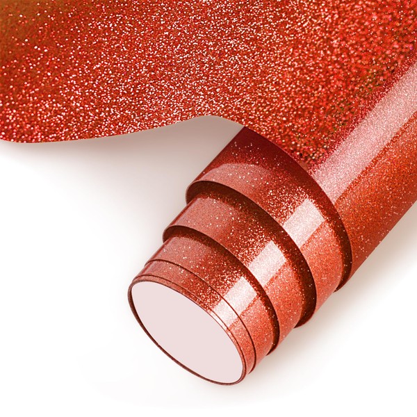 NANAPLUMS Plotter Film Textile, Glitter 3D Puff Vinyl - 30.5