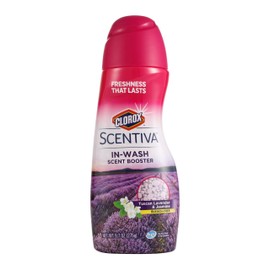 Clorox Scentiva Scent Booster Beads Laundry Freshener, Tuscan Lavender & Jasmine - In-Wash Fragrance Booster for Clothes, Odor Eliminator, Long-Lasting Fresh Scent Beads - 9.7 Ounce