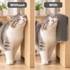 Wall Corner Cat Grooming Brush for Self-Grooming – Curved Massage