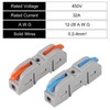 30Pcs Quick Connect Electrical Splicing Wire Connectors Kit Lever Wire