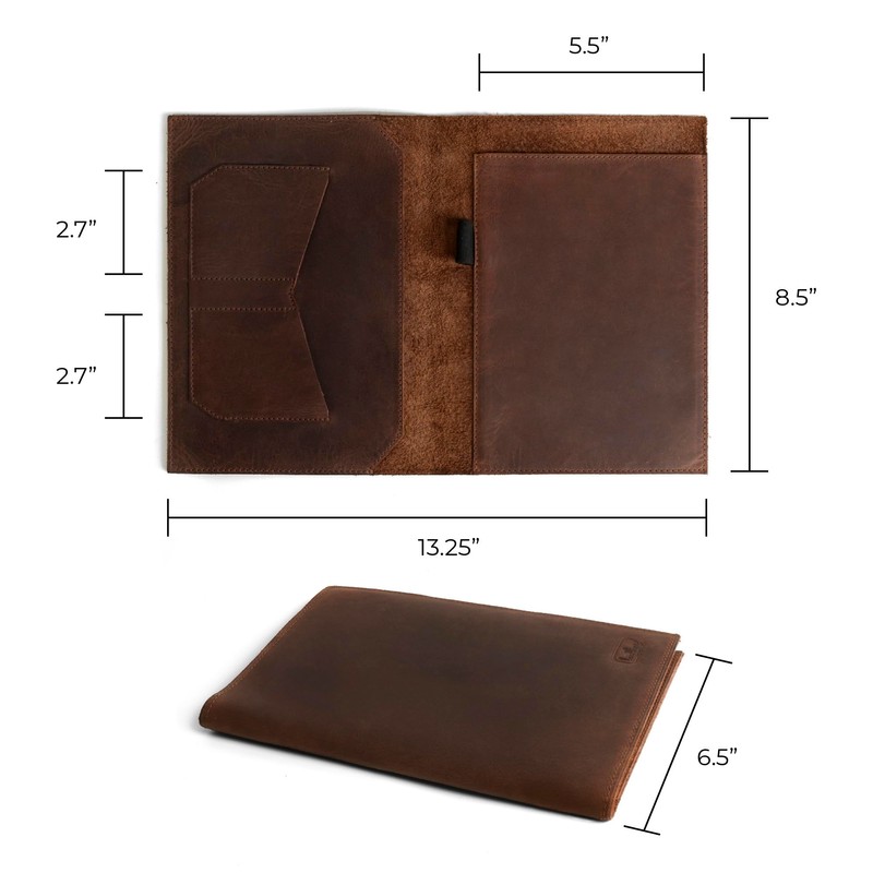 Leather Worx, Notepad Cover (5 x 8 In. Notepad Not