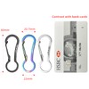 TONIFE Carabiner, Carabiner Hook Made of High-Quality Stainless Steel for