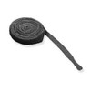 VELCRO CABLE TIE,8",BLACK,10 PK