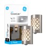 GE CoverLite LED Night Light, Plug-In, Dusk to Dawn Sensor,