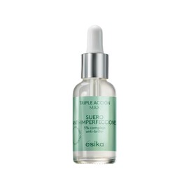 ésika - Sérum Facial Antiedad Triple Acción Max 28 ml, Suero Anti-imperfecciones, Reduce Arrugas, Reafirma e Hidrata la Piel, Piel Más Firme, con Colágeno Vegano