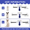 HACRAHO Dog Neck Tie Collar, 1 Piece Formal Adjustable Dog