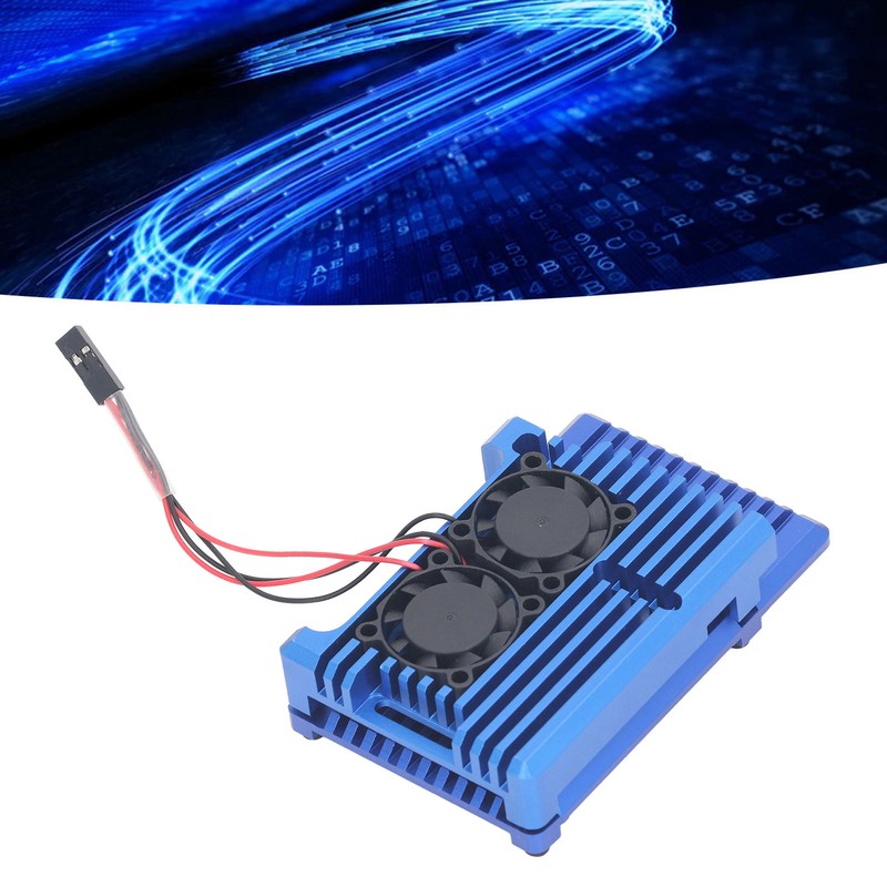 4B Cooling Fan Metal Shell Aluminum Alloy Case with Heatsink