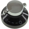 Spares2go Gas Control Knob Switch & Shaft for New World