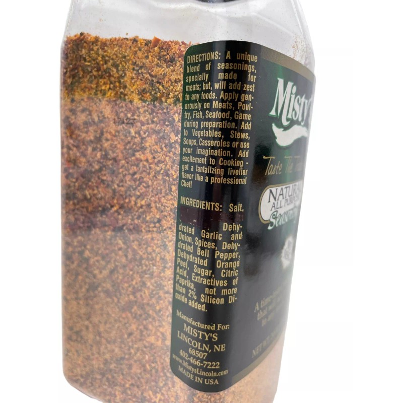 Misty's Natural All Purpose Seasoning Large 24 Oz Lincoln NE