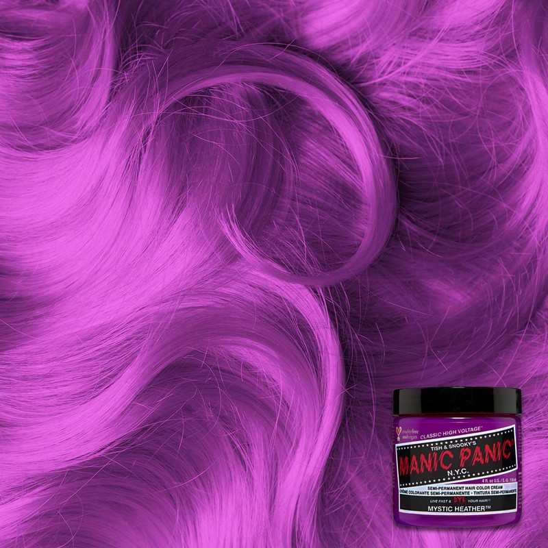 Manic Panic Mystic Heather Classic Cream, Vegan, Cruelty-Free, Purple, Semi-Permanent