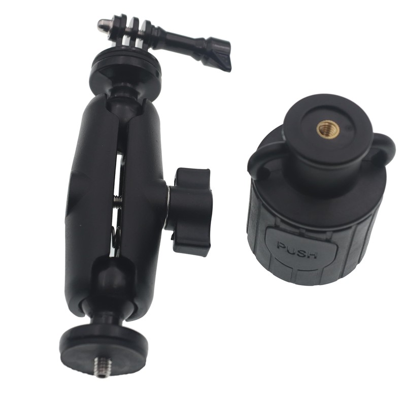 Soporte universal para cámara de acción de kayak de 360