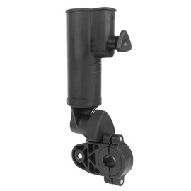 Keenso Universal Deluxe Umbrella Holder, Golf Accessories, Practice Accessories, Handsfree, Golf Push Trolley Umbrella Stand Holder, for Golf Cart/Parasol Holder, Leisure Sports