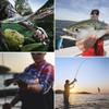 Fishing Rod Reel Combo Set Portable Telescopic with Reels Bait