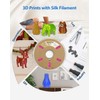 DURAMIC 3D PLA Filament 1.75mm 1kg Spool, Jam-Free High Stifness