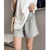 Aimoha Women's Maternity Shorts, Half Pants, Thin, Showpan, Adjuster, Plain,