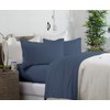 Brooklyn Flat Jersey Knit Sheet Set, King, Denim Blue