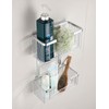 Kibath L133894 Double Basket GAL Rectangular Gel Bathroom Shower Hanging