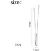 12 Inch Stainless Steel Korean & Japanese BBQ Tongs -