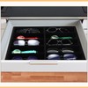 Batiyeer Sunglasses Organizer Storage Tray 10 Grids Eyewear Watch Holder