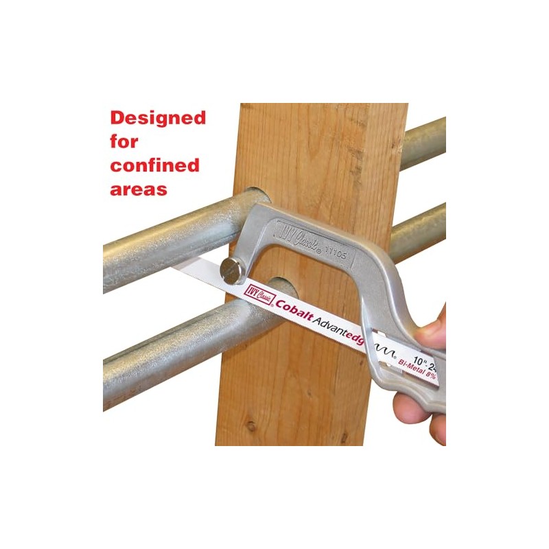 IVY Classic 11105 10" Mini Hacksaw, Aluminum Body with Bi-Metal