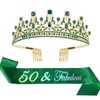ALRBE TIN 50th Birthday Sash and Tiara Kit - 50