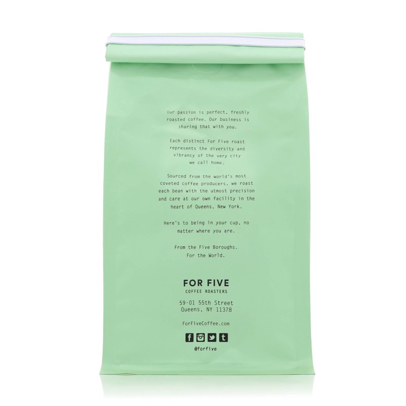 For Five Coffee Roasters - Roasted In NYC - Costa
